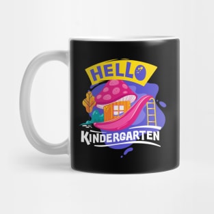 Hello Kindergarten Funny Back To School Gift Mug